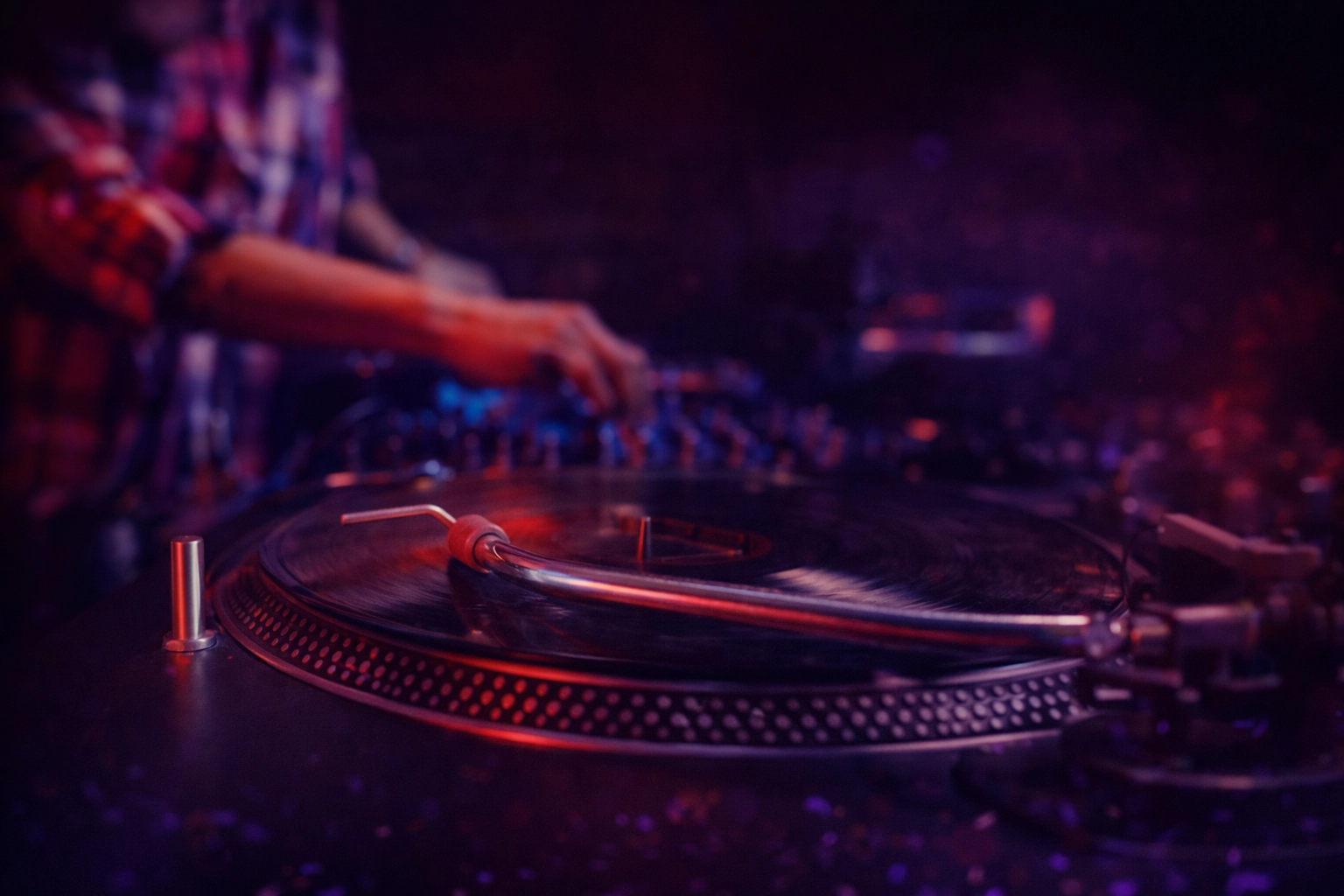 Videos Remixes DJ Turntable Background